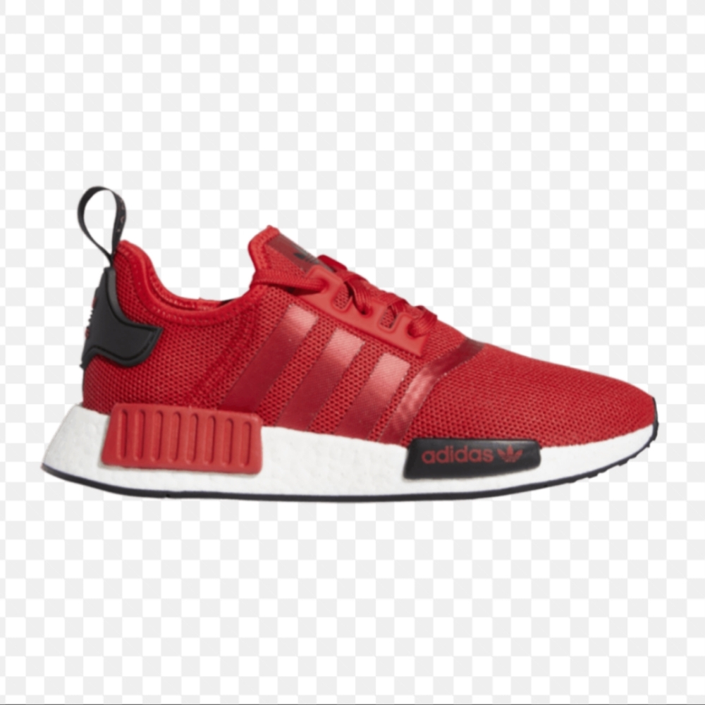 NWT adidas NMD_R1 Red Black Running Workout Shoes